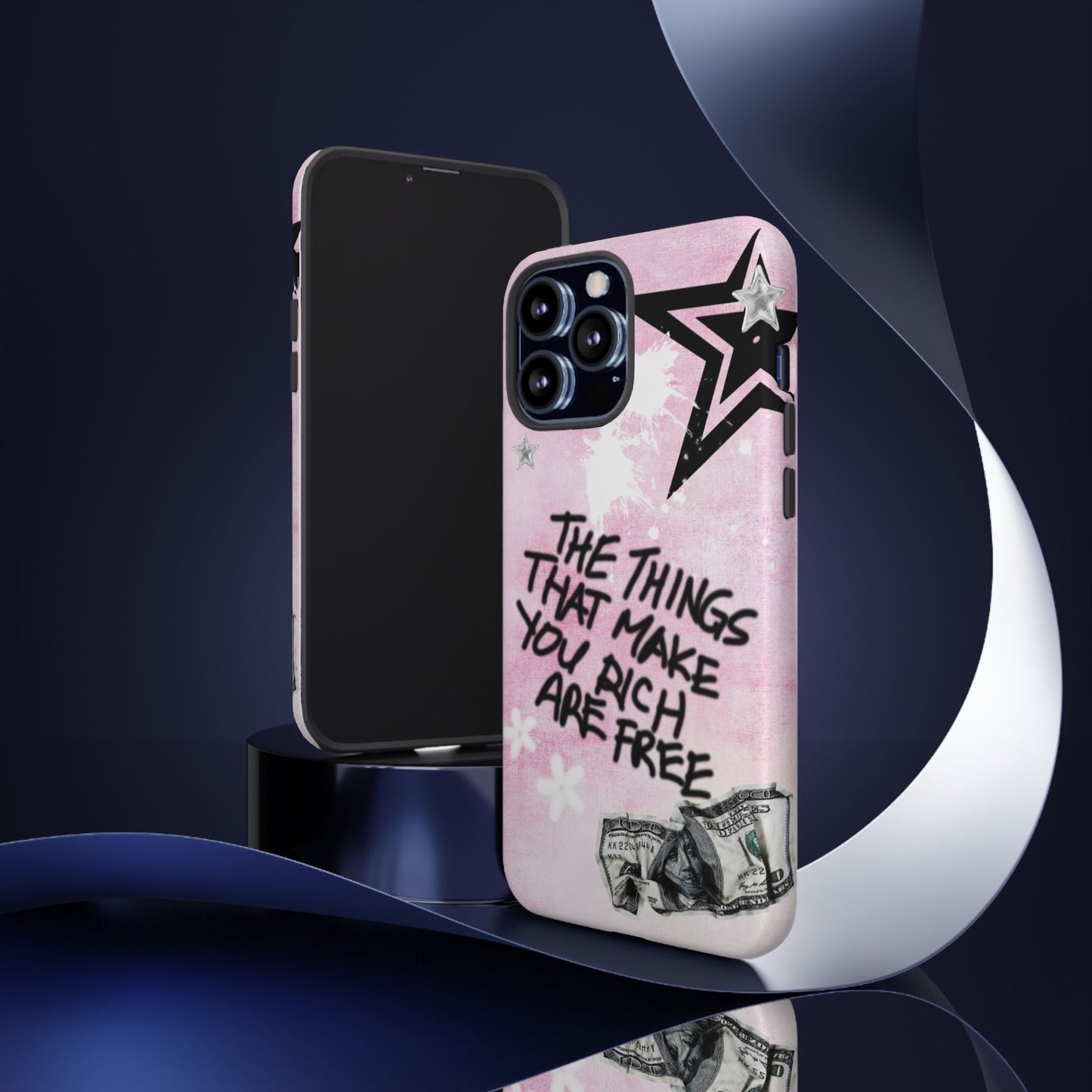 The Things That Make You Rich Are Free Pink