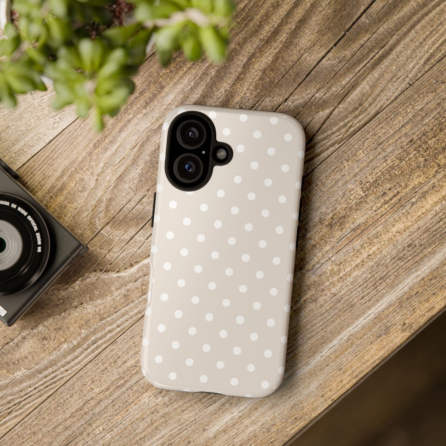 Vanilla Polka Dot