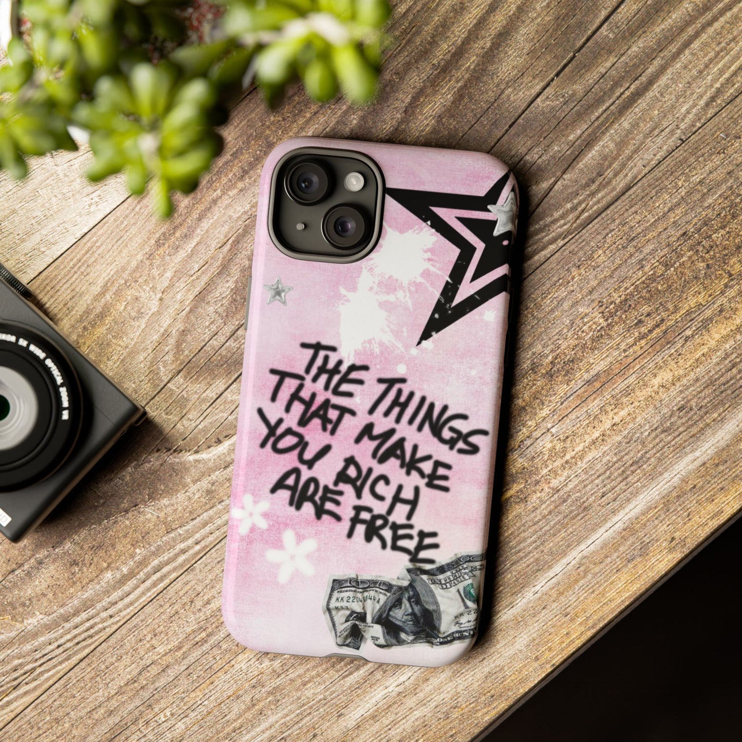 The Things That Make You Rich Are Free Pink