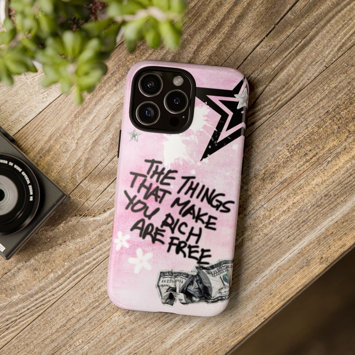 The Things That Make You Rich Are Free Pink