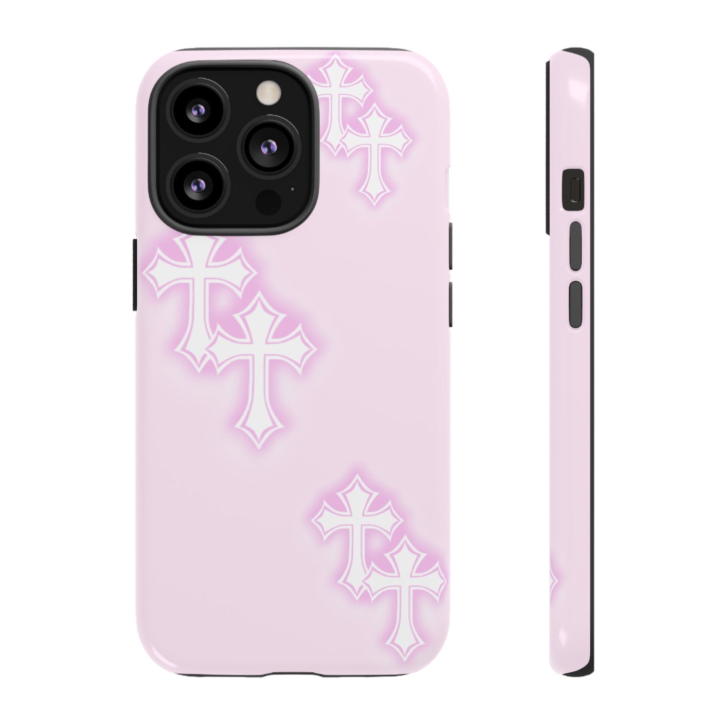Pink Airbrush Cross