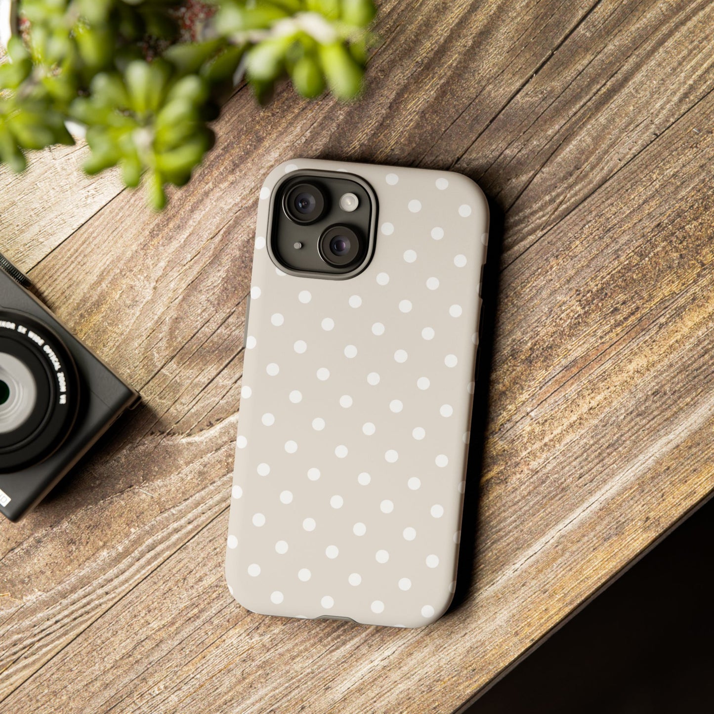 Vanilla Polka Dot