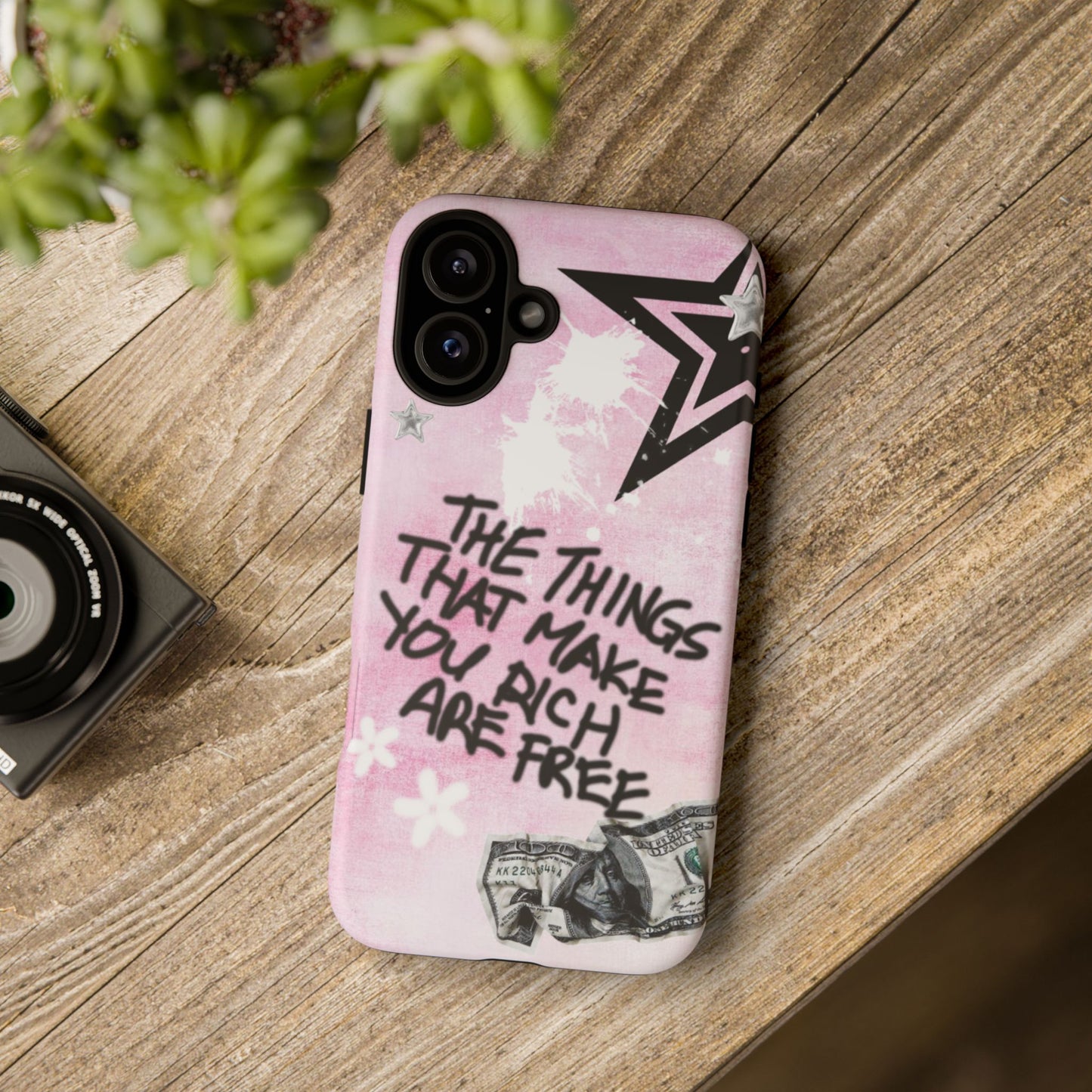 The Things That Make You Rich Are Free Pink