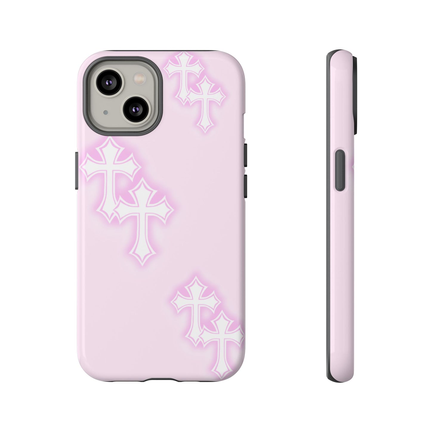 Pink Airbrush Cross