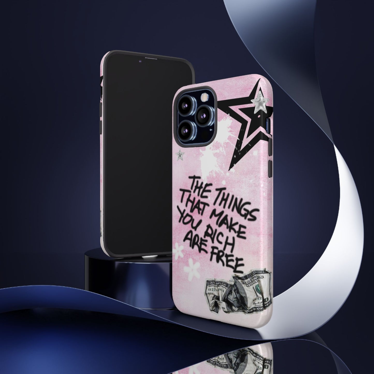 The Things That Make You Rich Are Free Pink