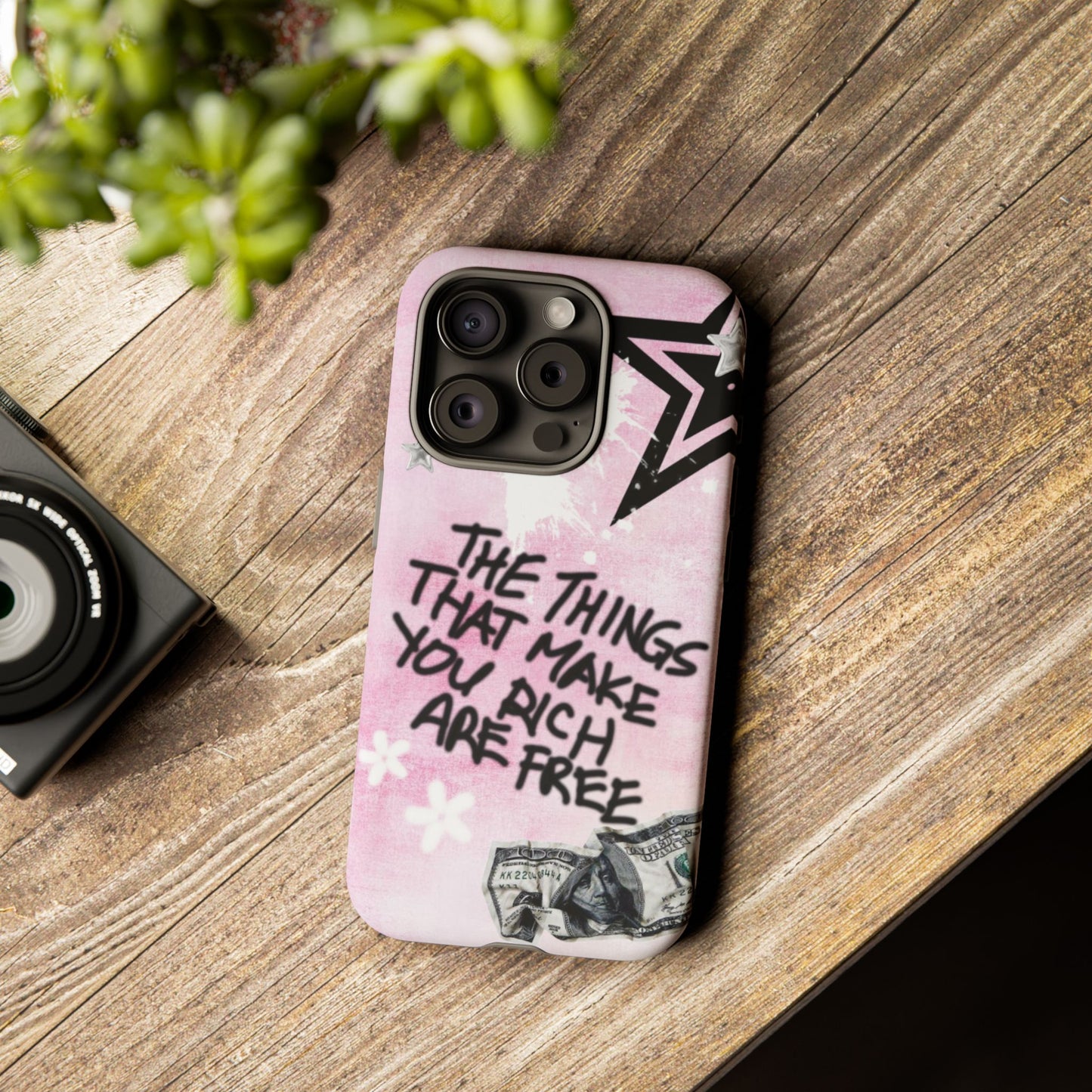 The Things That Make You Rich Are Free Pink