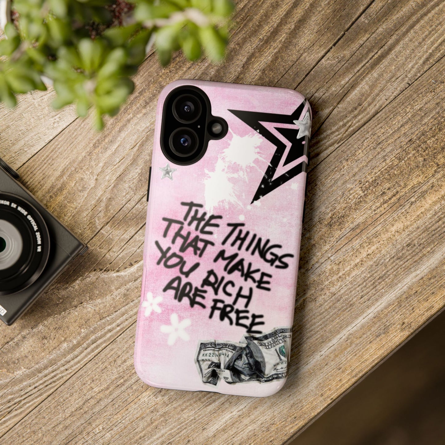 The Things That Make You Rich Are Free Pink